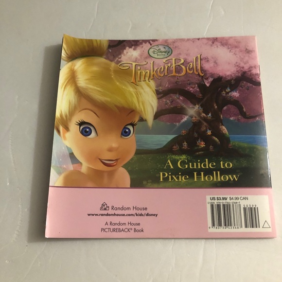 Disney TinkerBell A Guide to Pixie Hollow Book - Picture 3 of 3